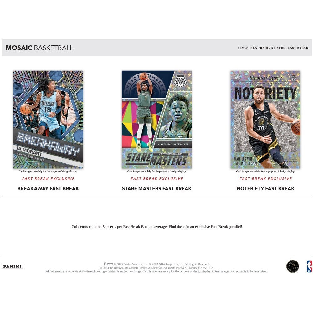 2022-23 Panini Mosaic Basketball Box