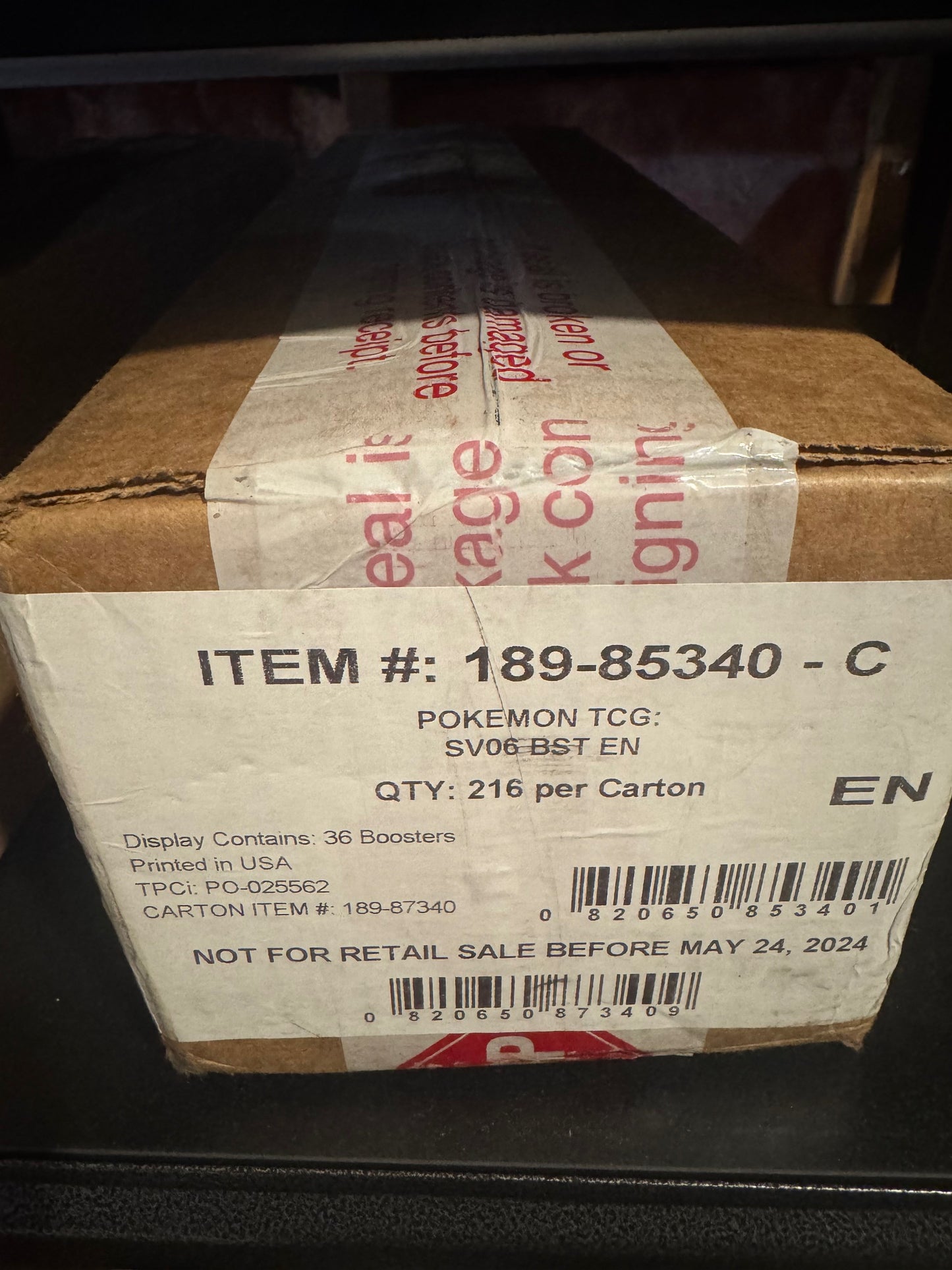 Twilight Masquerade Booster Box - Case Fresh!