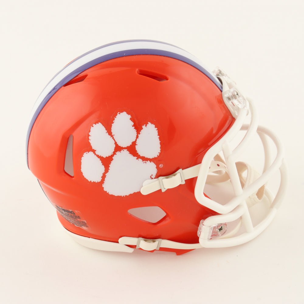 Bryan Bresee Signed Clemson Tigers Speed Mini Helmet (JSA)