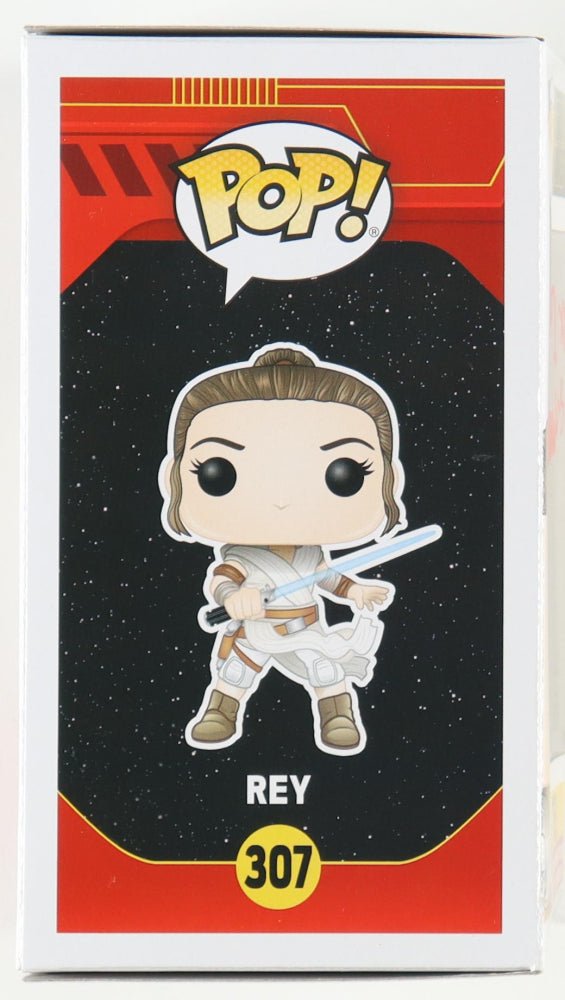 Cailey Fleming Signed "Star Wars" #307 Rey Funko Pop! Vinyl Figure with Hand Drawn X & Heart (JSA)