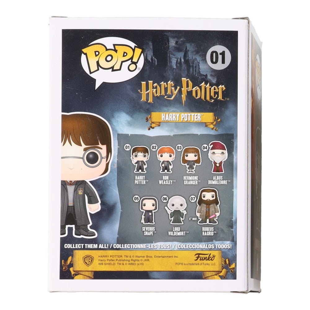 Daniel Radcliffe Signed "Harry Potter" #01 Harry Potter Funko Pop! Vinyl Figure (JSA)