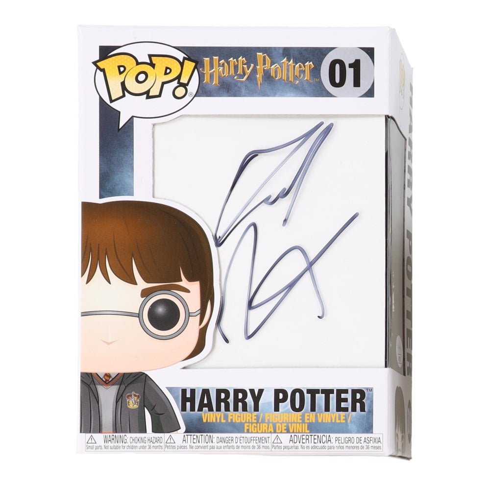 Daniel Radcliffe Signed "Harry Potter" #01 Harry Potter Funko Pop! Vinyl Figure (JSA)