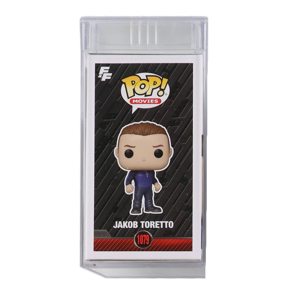 John Cena Signed Cut with "Fast & Furious" #1079 Jakob Toretto Funko Pop! Vinyl Figure (PSA)