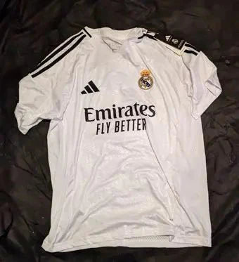 Kylian Mbappe Real Madrid Signed Adidas Jersey Heritage COA 137218