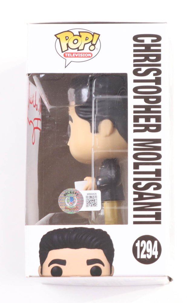 Michael Imperioli Signed "The Sopranos" #1521 Christopher Moltisanti Funko Pop! Vinyl Figure (Beckett) Beckett Witnessed
