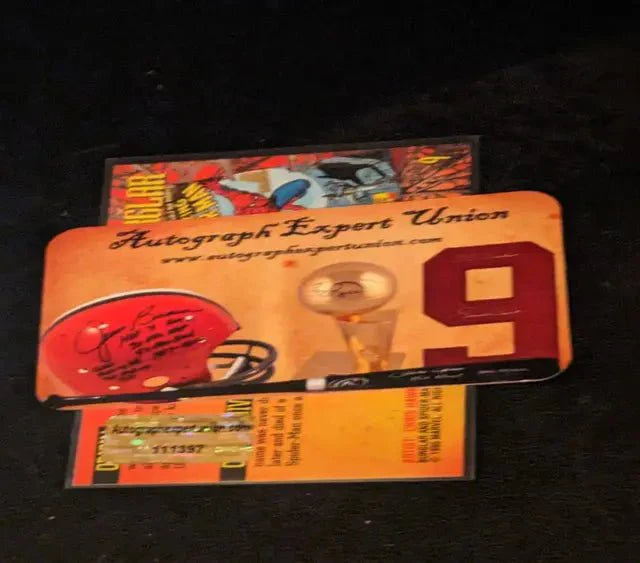 Stan Lee autographed spiderman card w/coa