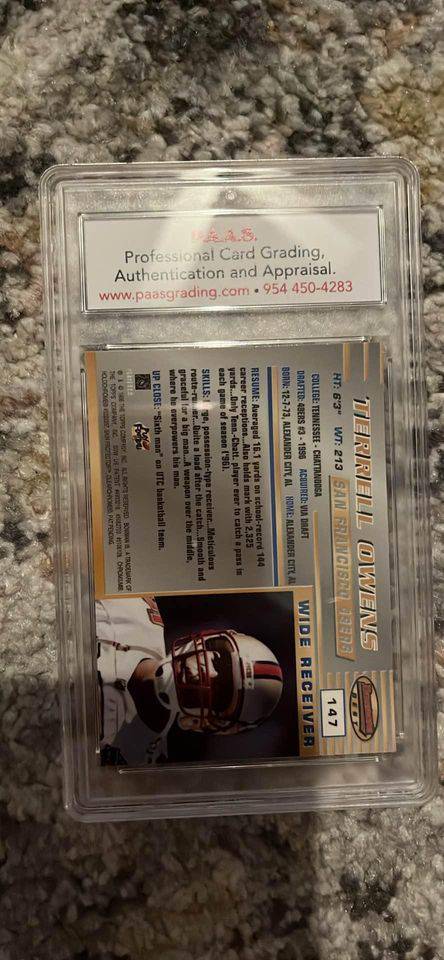 Terrell Owens Card