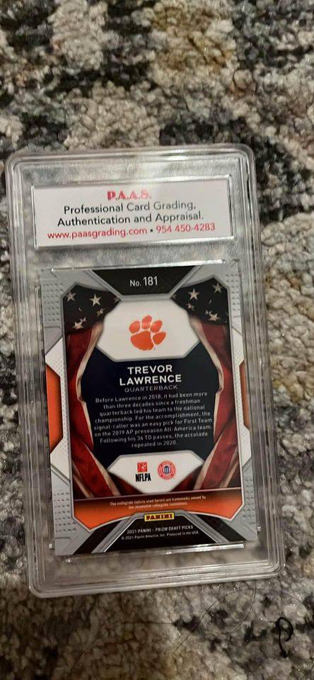 Trevor Lawrence Card