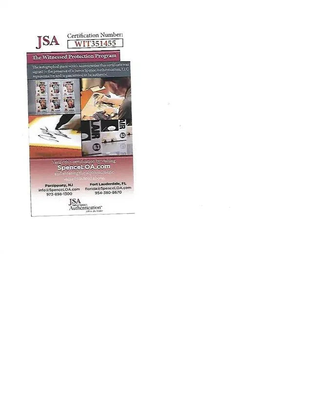Tristan Thompson Boston Celtics Autographed 8x10 Photo JSA W coa