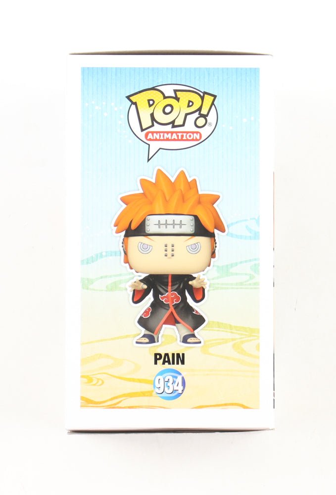 Troy Baker Signed "Naruto Shippuden" #934 Pain Funko Pop! Animation Vinyl Figure Inscribed "Know Pain" (PSA & JSA & Beckett)