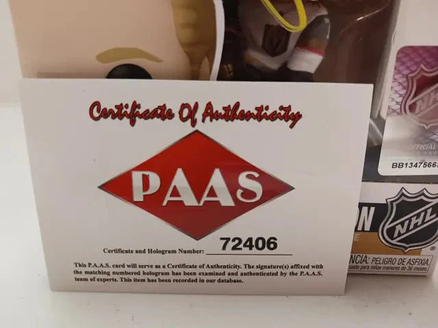 William Karlsson of the Vegas Golden Knights signed autographed Funko Pop Figure PAAS COA 406