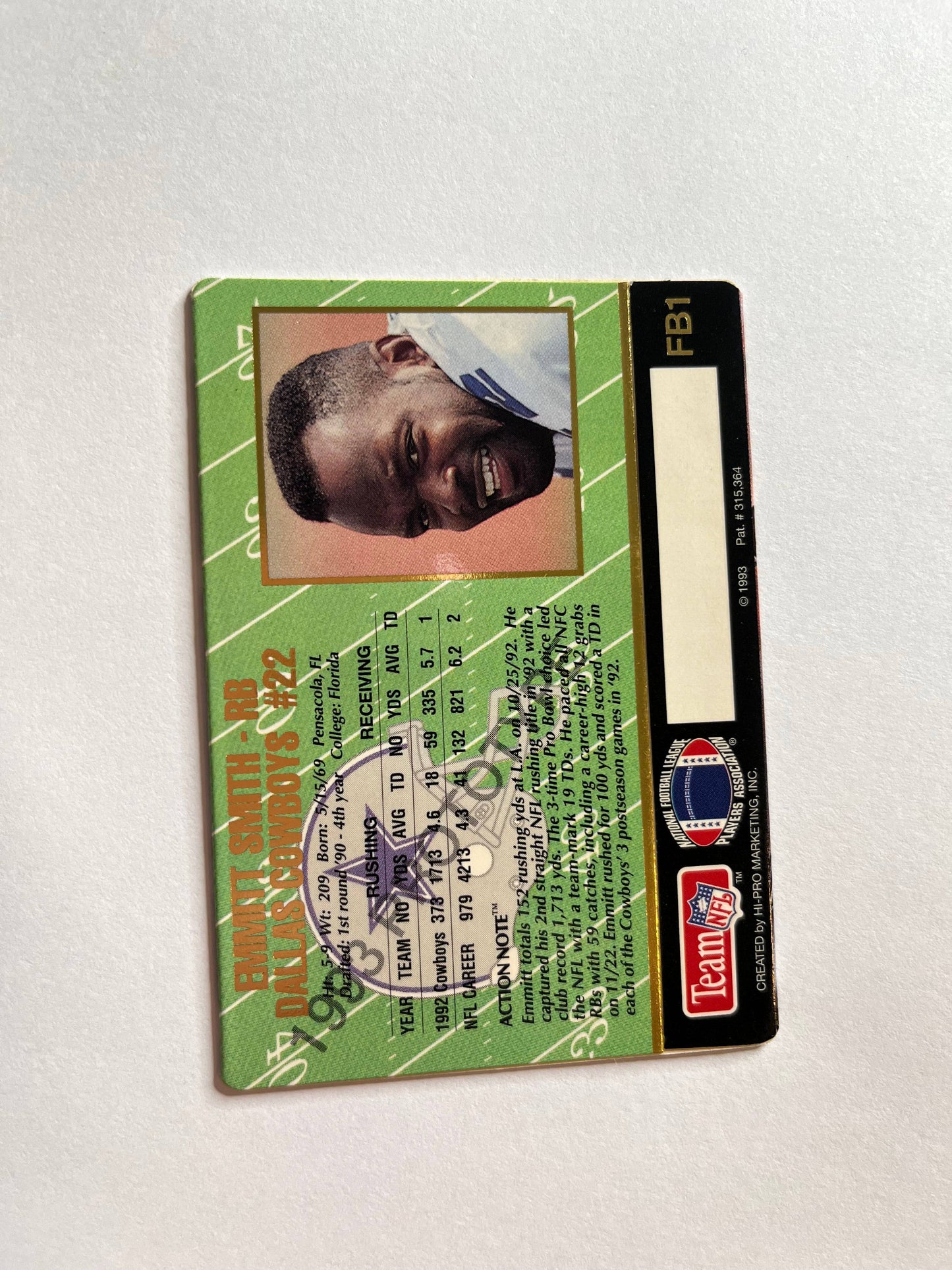 Emmit Smith Card