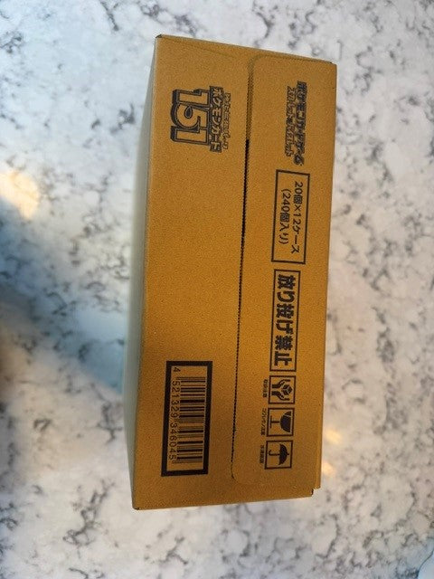Japanese 151 Booster Box Case Sealed!