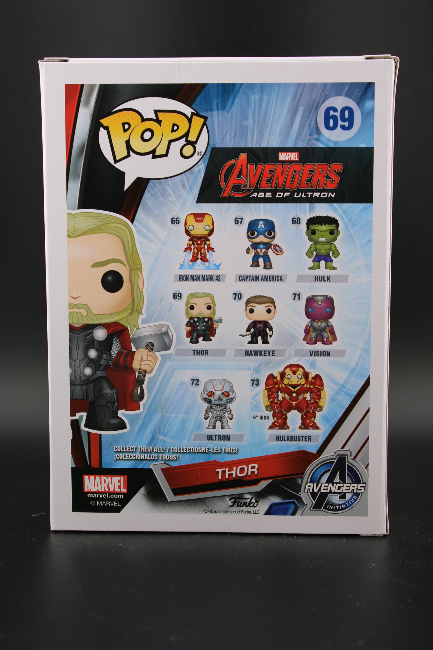 Funko Protector POP Marvel: Avengers 2 Age Of Ultron - Thor Funko Pop... Funko Pop Plastic Protector Funko Protector POP Marvel: Avengers 2 Age Of Ultron - Thor Funko Pop... Funko Pop Plastic Protector