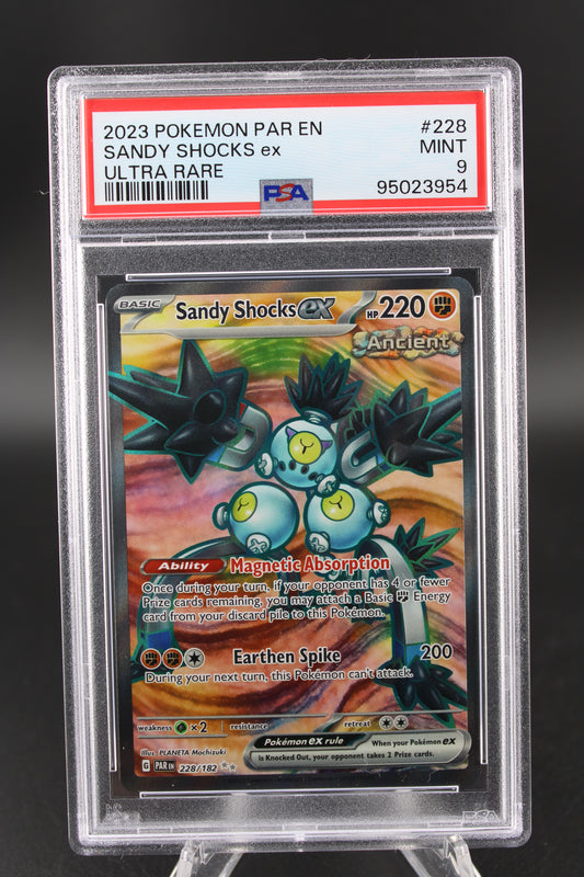 PSA 9 Sandy Shocks ex Ultra Rare - Paradox Rift