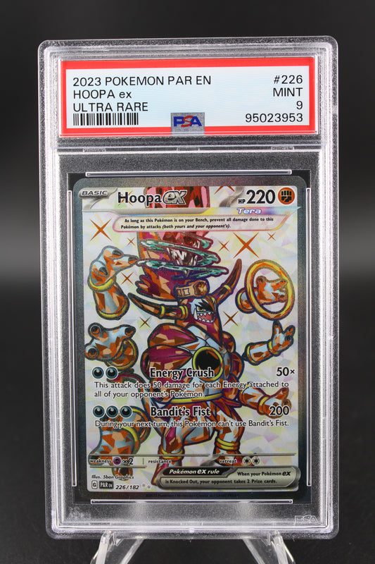 PSA 9 Hoopa ex Ultra Rare - Paradox Rift