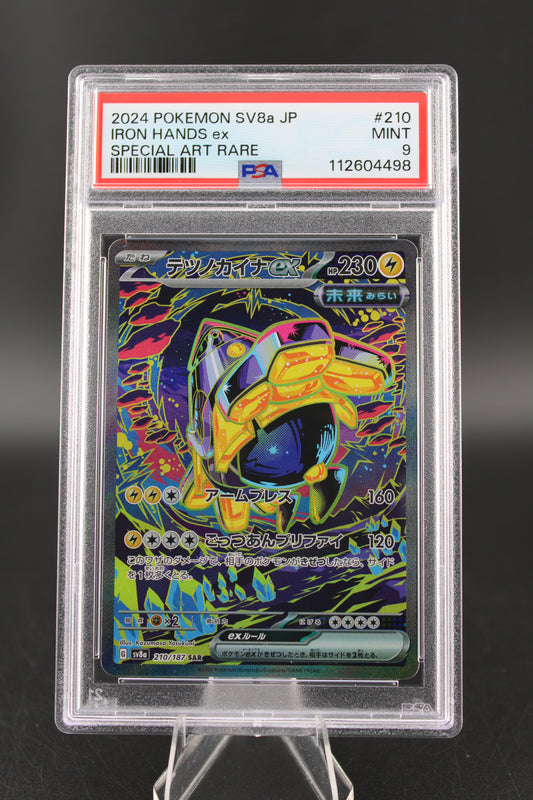 PSA 9 Iron Hands ex SAR - Terastal Festival