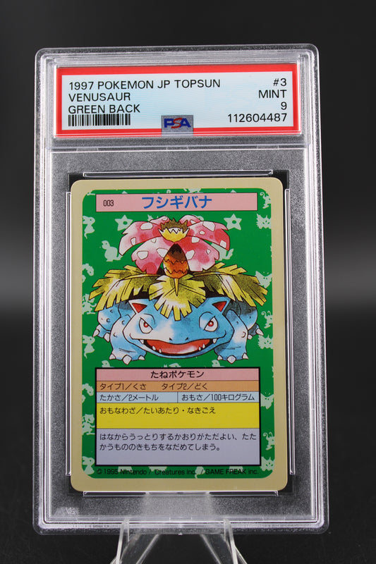 PSA 9 1997 Topsun Venusaur - Green Back