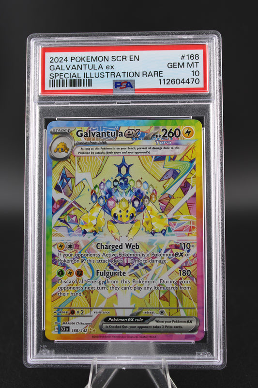 PSA 10 Galvantula ex SIR - Stellar Crown