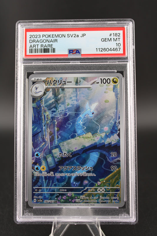PSA 10 Dragonair AR - Scarlet & Violet 151 Japanese