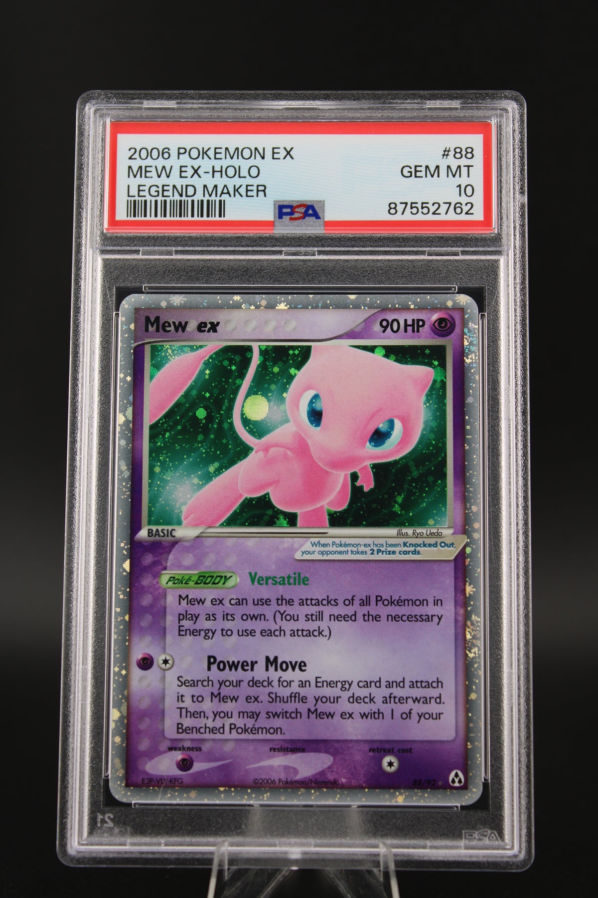 PSA 10 Mew ex Legend Maker