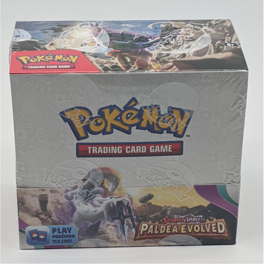 Paldea Evolved Booster Box - Case Fresh!