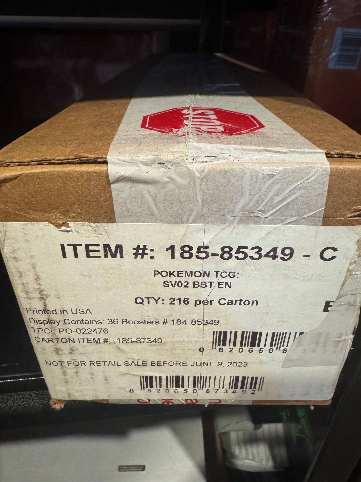 Paldea Evolved Booster Box - Case Fresh!