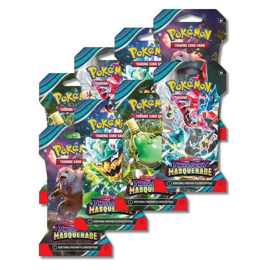 Pokemon Scarlet & Violet Twilight Masquerade Sleeved Booster Pack (Random Pack Art)