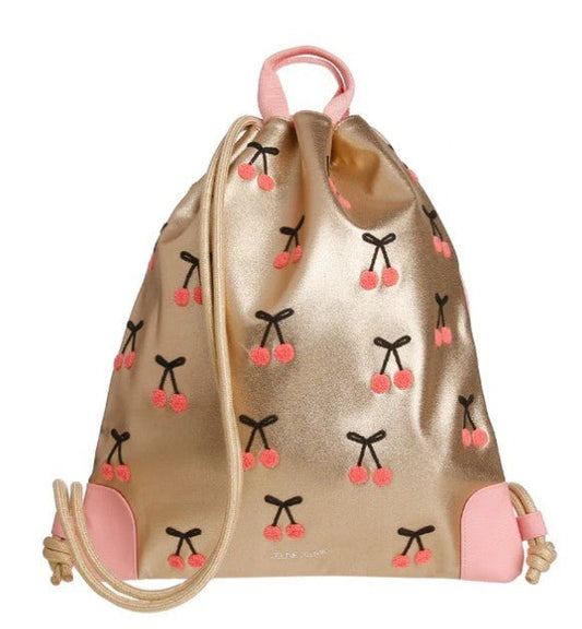 JEUNE PREMIER City Bag Cherry Pompon
