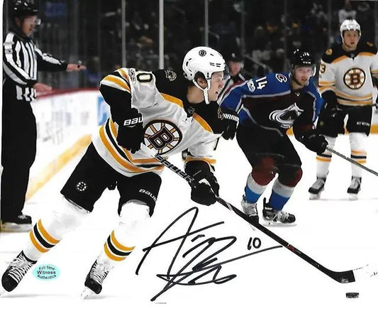 Anders Bjork Boston Bruins Autographed 8x10 Photo Full Time coa