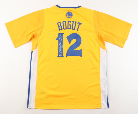 Andrew Bogut Signed Warriors Jersey (PSA)