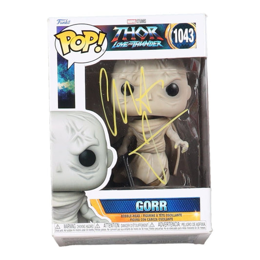 Christian Bale Signed "Thor Love & Thunder" #1043 Gorr Funko Pop! Vinyl Figure (Beckett)