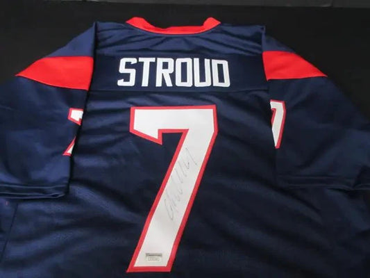 CJ Stroud Texans signed Jersey w/coa