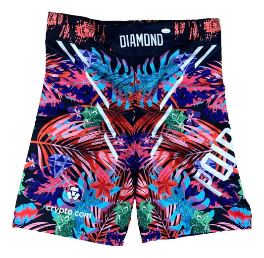 Dustin Poirier Signed MMA Trunks XXL (JSA)