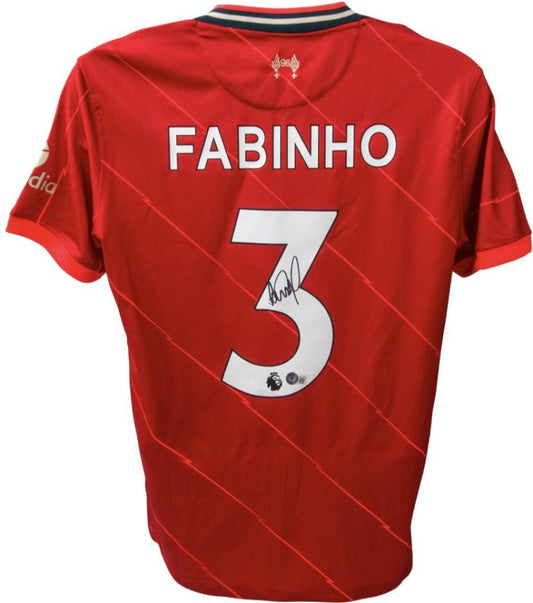 Fabinho Signed Liverpool Jersey (Beckett)