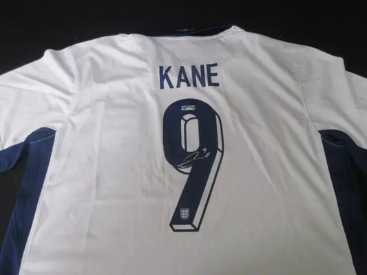 Harry Kane #9 England Home Shirt  Signed Jersey Heritage COA 🔥