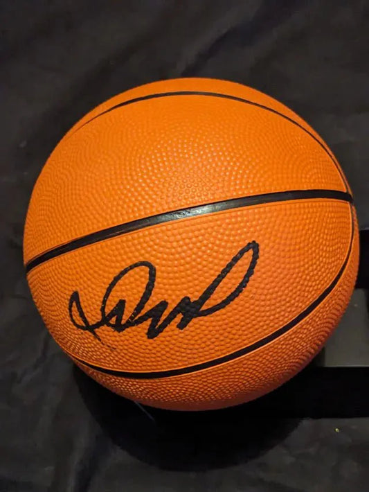 Lebron James Autographed Signed Mini Basketball with coa 🔥🏀