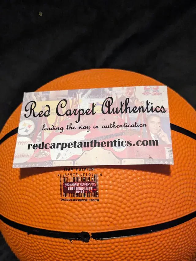 Lebron James Autographed Signed Mini Basketball with coa 🔥🏀