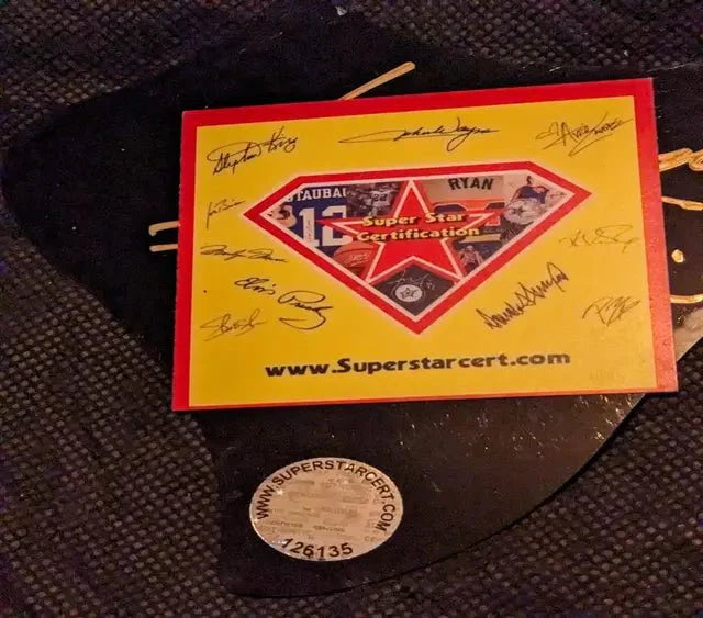 Lou Graham Signed Pickguard with coa