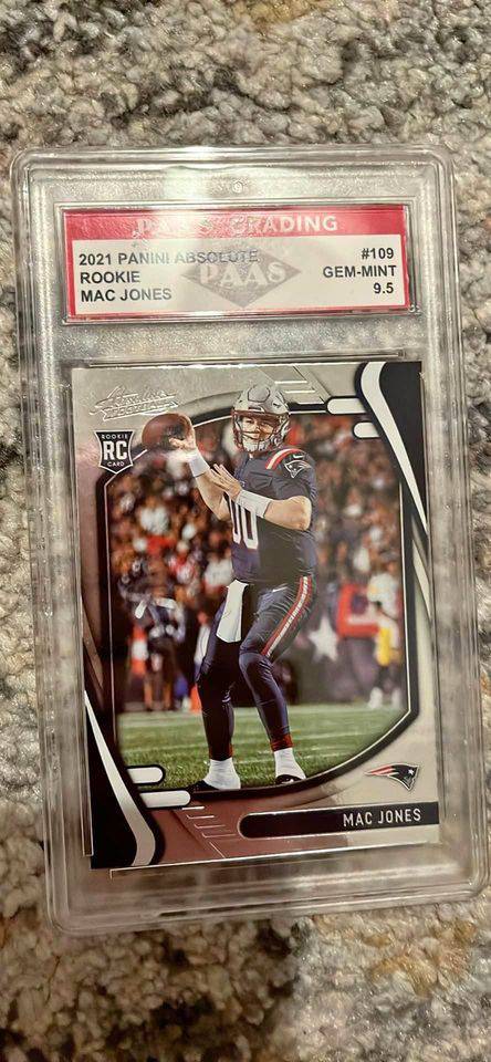 Mac Jones Card