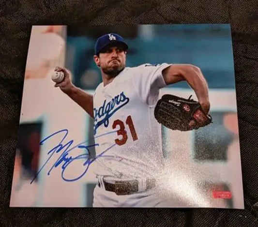 Max Scherzer Autographed SIgned 8x10 Photo with COA DODGERS