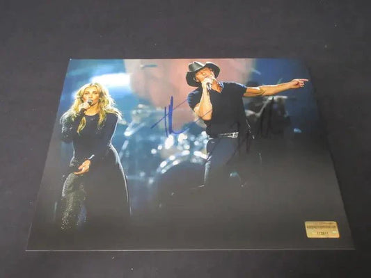 McGraw & Hill Signed 8x10 Photo EUA COA