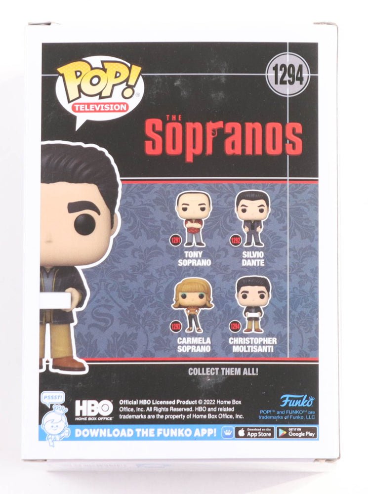 Michael Imperioli Signed "The Sopranos" #1521 Christopher Moltisanti Funko Pop! Vinyl Figure (Beckett) Beckett Witnessed