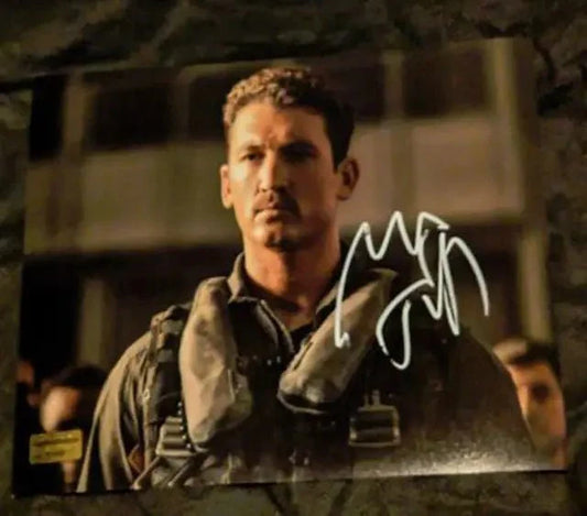 Miles Teller Auto Signed 8x10 Photo