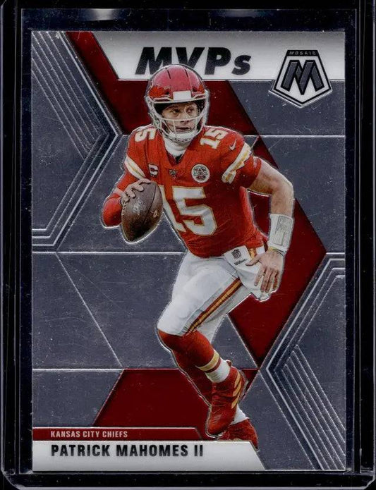 Patrick Mahomes 2020 panini mosaic mvp's