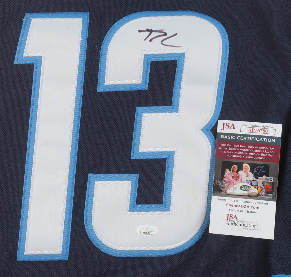 Pierre-Luc Dubois Signed Jersey (JSA) Winnipeg Jets