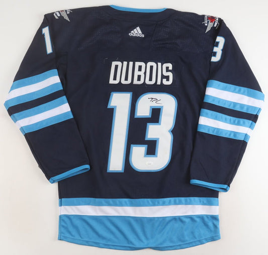Pierre-Luc Dubois Signed Jersey (JSA) Winnipeg Jets