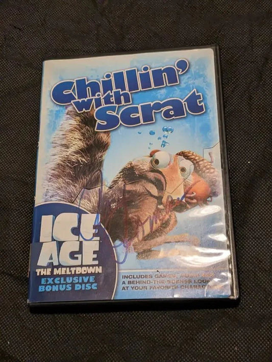 Ray Romano "Chillin' with Scrat" Signed DVD Sleeve with coa 126833