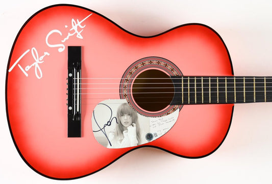 Taylor Swift Signed 38" Acoustic Guitar (Beckett)