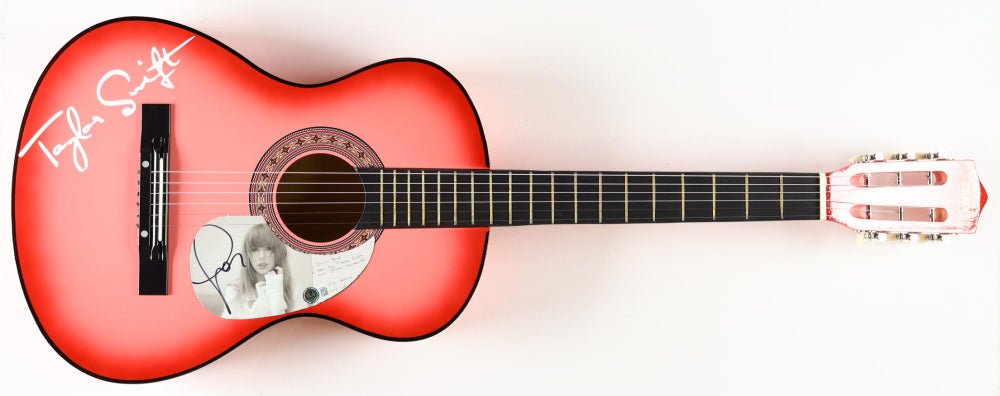 Taylor Swift Signed 38" Acoustic Guitar (Beckett)